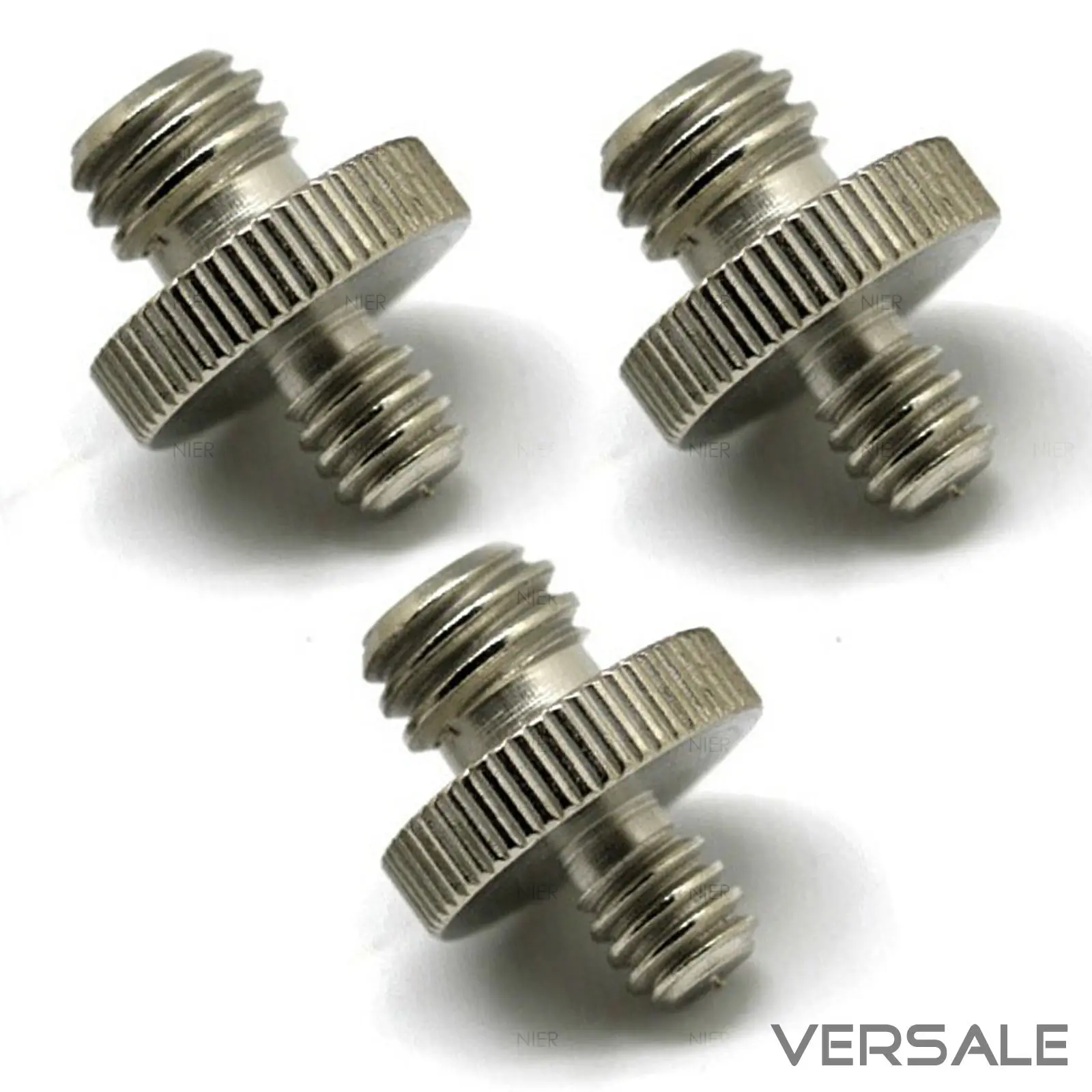 3 pcs Camera Screw 1/4" to 3/8" Inch Tripod Thread Thread Adapter
