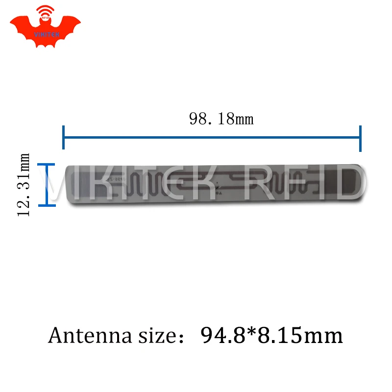 UHF RFID tag sticker Alien 9662 EPC6C wet inlay 915mhz868mhz860-960MHZ Higgs3 1000pcs free shipping adhesive passive RFID label