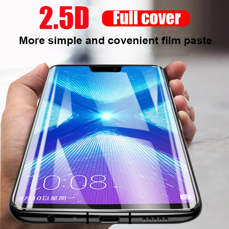 Full Cover Screen Protector For Huawei Honor 8X 10 8 9 Lite Tempered Glass For HUAWEI 8 X 10Lite 9Lite 9 10 Protective Film