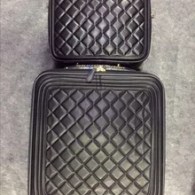 CALUDAN 16/20/24 дюймов сумки на колёсиках из PU искусственной кожи, сумки из натуральной кожи Спиннер/детскй 4-колесный человек Винтаж бренд дорожного чемодана