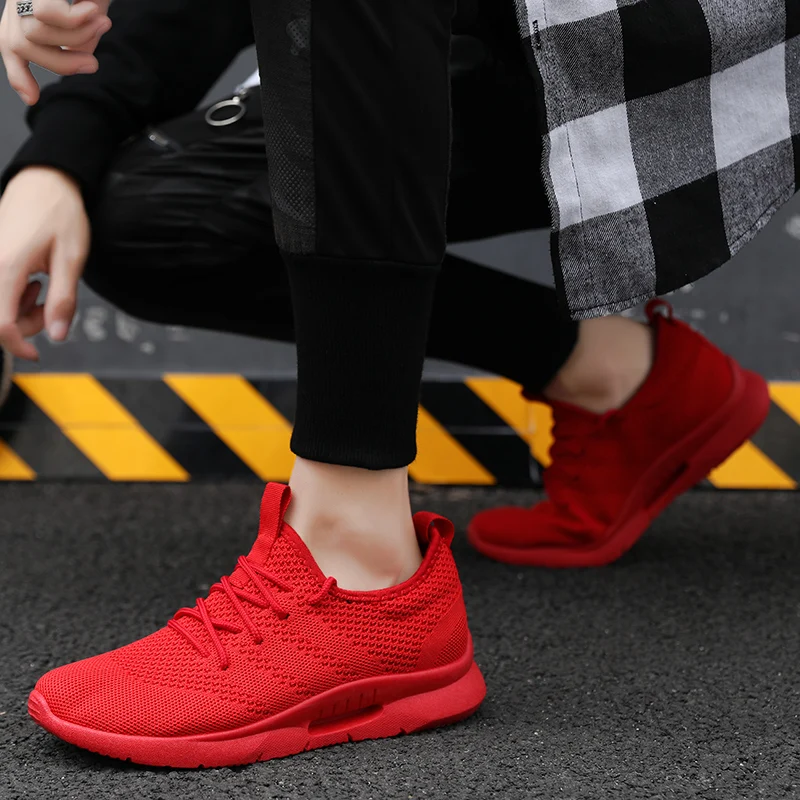 

Light Running Shoes for Men Hot Sales with 8 Colors Breathable Mesh Summer Autumn Classic Men Sport Shoes Jogging Run Sneakers