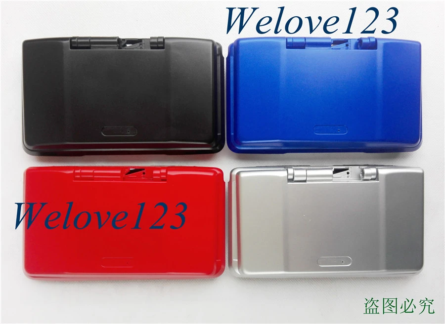 ニンテンドーds Ndsコンソールシェルカバーケースレッド ブラック シルバー ブルー色の完全なハウジング Case Red Case Casecase Cover Aliexpress