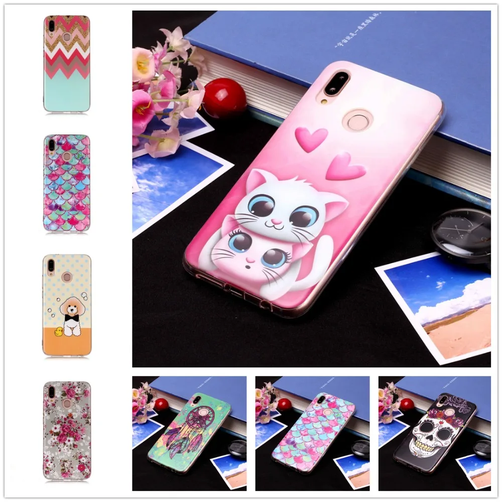 

Honor 10 Caso For Huawei Mate 20 Lite 10 Phone Case Abstract Patterned Fundas For Huawai P20 Lite Pro Capa P10 Matte Fitted Case