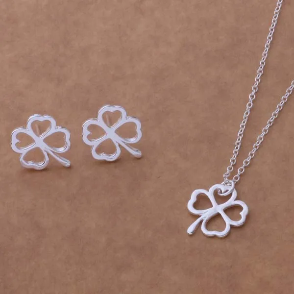 Серьги и ожерелье AS176 популярный из стерлингового серебра color Jewelry Sets 145 + 683 /ahcaiyja