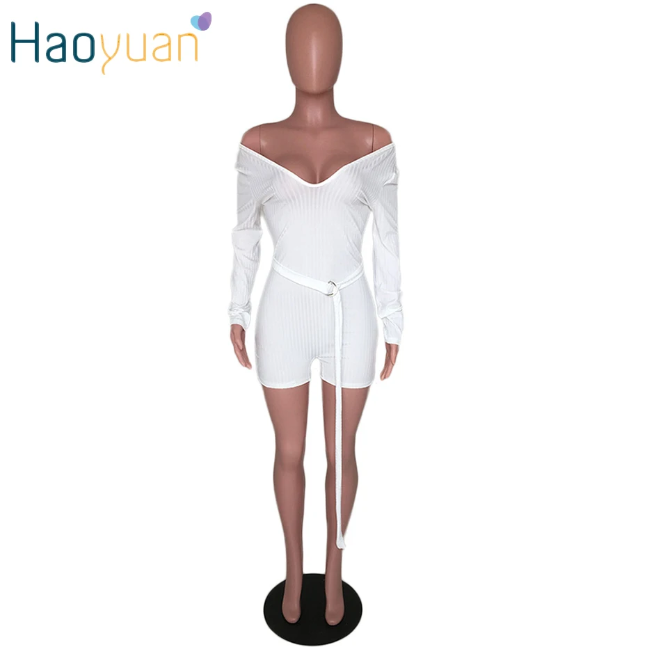 HAOYUAN сексуальное облегающее женское платье легкий костюм с шортами фестиваль