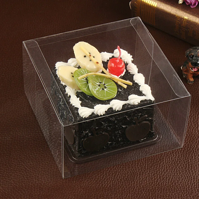 1515Hcm Clear PVC Square Gift Boxes Favor Candy Packing Souvenir Box Transparent Chocolate Bags Wedding Favor Party Supply (5)