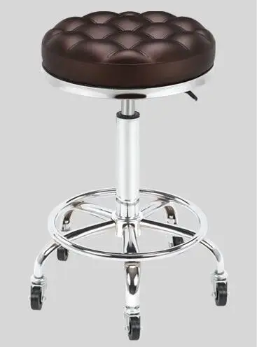 Простой дизайн, подъемный стул, поворотный, высокое качество, вращающийся, регулируемая высота, барный стул, офисный/парикмахерский, высокое качество, cadeira - Цвет: A