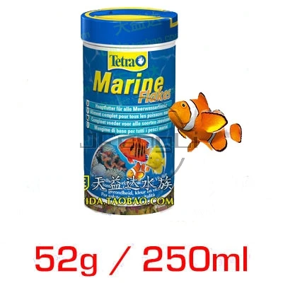 Tetra морские хлопья полный степлфуд для малых и средних морских рыб еда|fish food|tetra