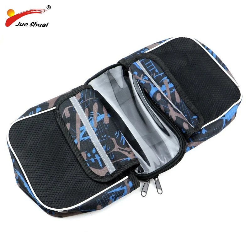 Sale Bike Bag with Lid Cycling Frame Trunk Bag Multifunction Double Side for MTB Road Bicycle iphone samsung Holder Pannier Bicicleta 4