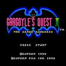 Gargoyles Quest II-72 булавки 8bit игровая карта Прямая