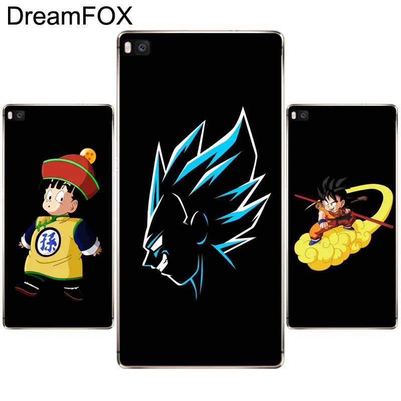 DREAMFOX M462 Dragon Ball And Fairy Tail Soft TPU Silicone Case Cover For Huawei P8 P9 P10 Lite Plus 2017 Honor 8 Pro 9 6X |