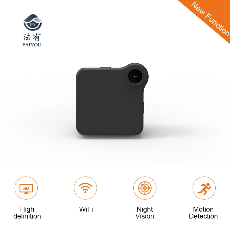 Mini WIFI HD Camera H 264 IP Sport Camera Wide Angle 140 Deg P2P Camcorder font
