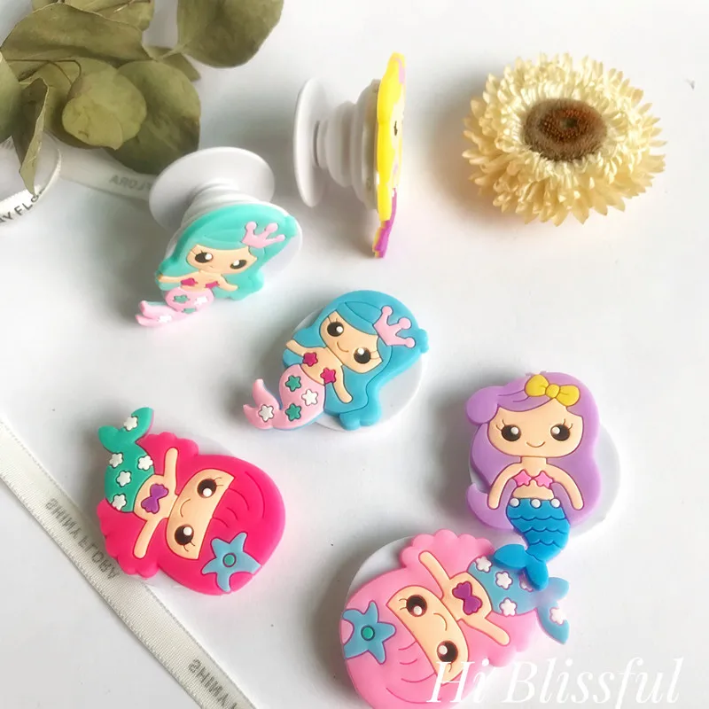 

Cute Mermaid Party Rubber LazyCell Phone Stand Wedding Gifts for Guests Birthday Party Decoration Adult Baby Shower Party Favors