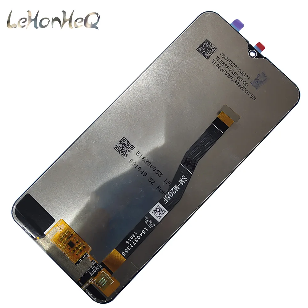 6 3 &quotM20 ЖК дисплей для Samsung Galaxy M20 M205 M205F сенсорный экран дигитайзер сборка