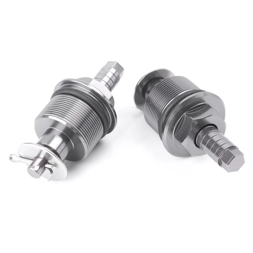 For Honda CBF125 Front Shock Absorber Screw Cover Cap Preload Adjusters Fork Bolts 31MM Aluminum Motorbike Parts Accessories