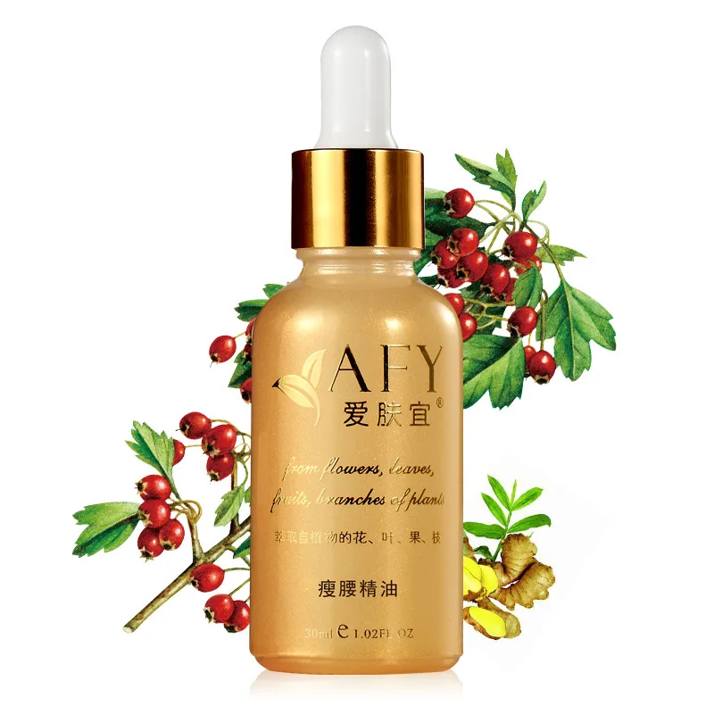 Thin waist slimming essential oils reduce belly fat burning diet thin waist for men and women