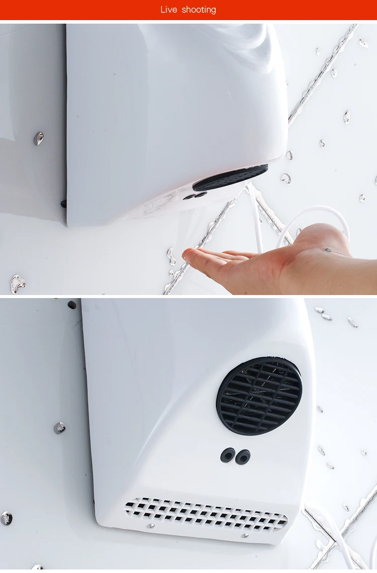 Itax кухонный Отель автоматический датчик бытовой ручной сушки устройство для ванной комнаты горячий воздух Электрический нагреватель ветер 1000 Вт Q-X-8814