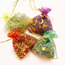 30 шт. Ароматические духи-саше Ароматерапия автомобиль, шкафы и комод освежитель воздуха Саше натуральный роскошный Лавандовые мешочки