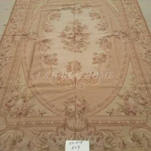 10 K 6'x9' французский стиль ковры ручной работы вязанное крючком шерстяное изделие ковры ручной работы для украшения дома