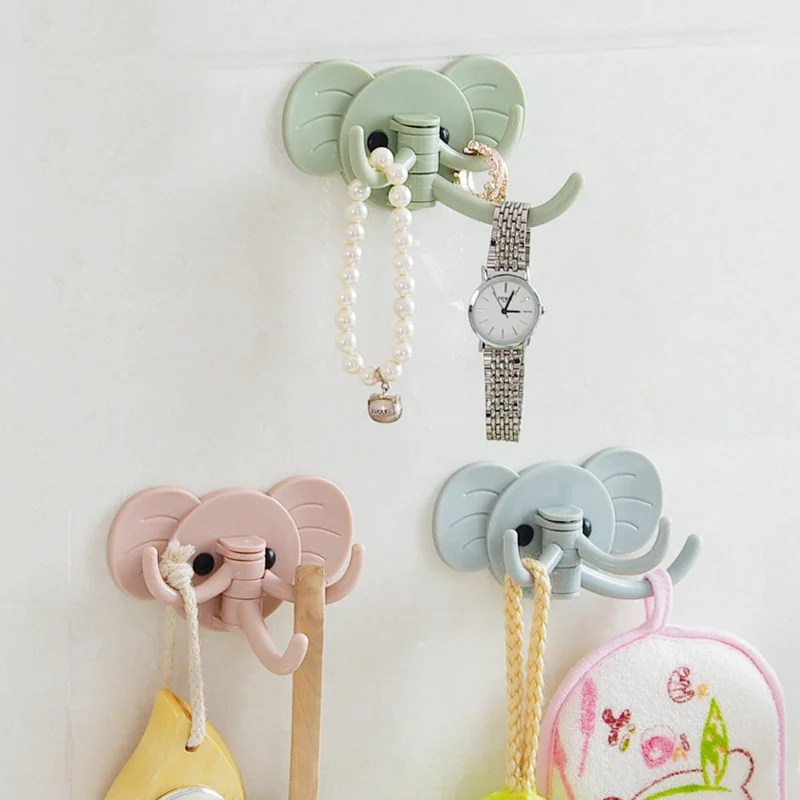 

Cute Elephant Wall Handing Holder Storage Rack For Keys/Bags/Umbrella Home Hander Storage Hook Organizer Rack Free Shipping 212