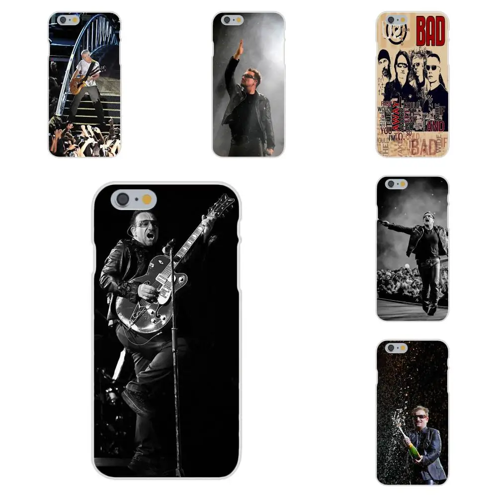 Мягкий ТПУ Модный чехол для телефона U2 Band 360 Galaxy A3 A5 A7 A8 A9 A9S On5 On7 Plus Pro Star 2015 2016 2017 2018 |