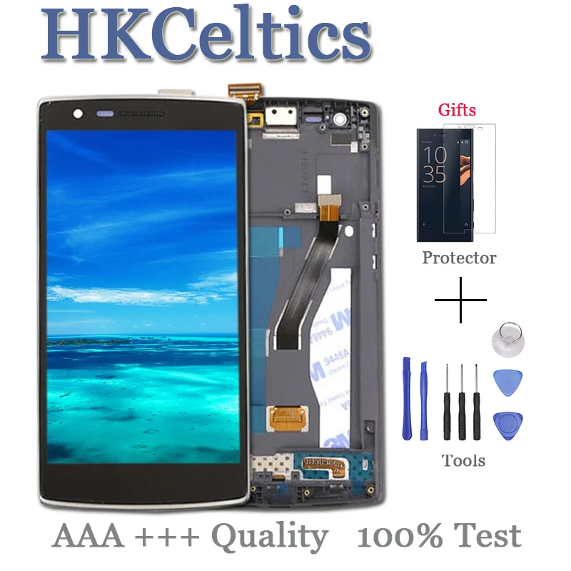 

High Quality LCD For Oneplus One A0001 Display with Touch Screen Digitizer Assembly For Oneplus One Plus 1+ A0001 with Frame