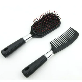 

2 Pcs/lot Hairbrush Women Hair Scalp Massage Comb Wet Hair Brush for Salon Hairdressing Styling Tools -30