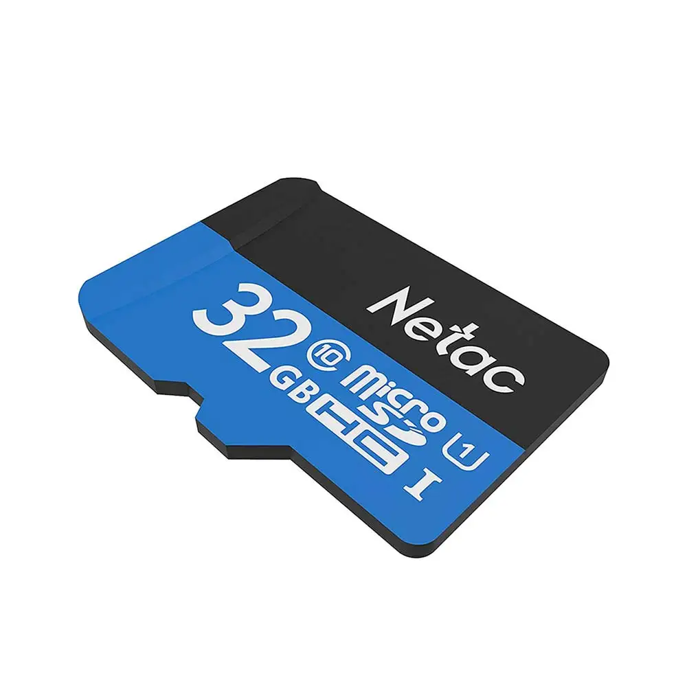 Netac карта памяти 32 Гб карты microsdhc, класс 10, скорость чтения до 80 МБ/с. P500 TF UHS-1 информации о транспортном средстве Регистраторы SD карта памяти на 32 ГБ