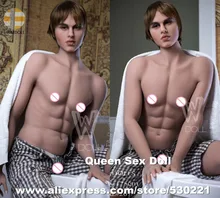 NEW WMDOLL 175cm Top quality Male Sex Doll For Women Full Size Gay Silicone Male Dolls With Penis Oral Anal Sexy Masturbator