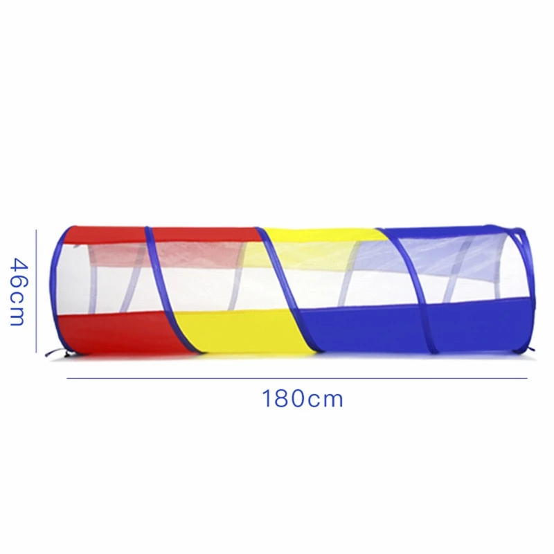 Loozykit три цветная игрушка ползать туннель Дети Открытый и игрушка для дома трубки ребенка играть ползать игры доступа к палатке