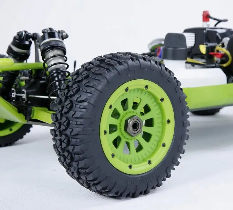 Новый полностью нилон версия красный/зеленый цвет 1/5 RC газ внедорожник 4x4 36cc