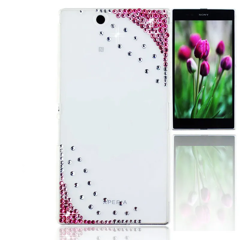 3D шикарный diy Роскошный чехол с бриллиантами для Sony Xperia Z5/X Mini X Compact/XZ XR/XA/XA1 XA2