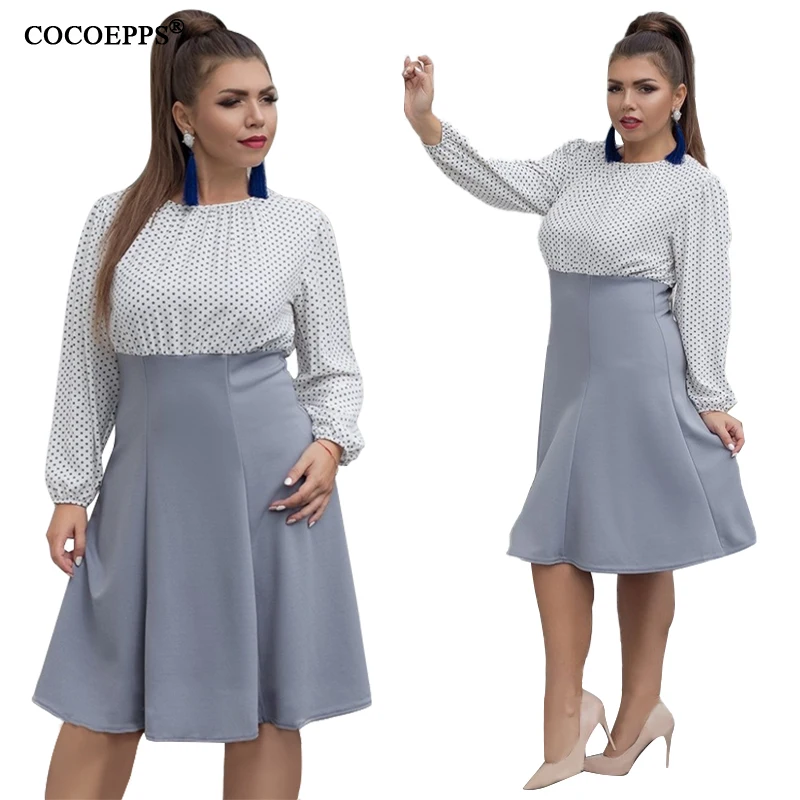 COCOEPPS Plus Size Women Clothing Summer Bodycon Dress Big Size Patchwork 5XL 6XL Lady Office Work Casual Lace Women Dresses COCOEPPS Plus Size Women Clothing Summer Bodycon Dress Big Size Patchwork 5XL 6XL Lady Office Work Casual Lace Women Dresses