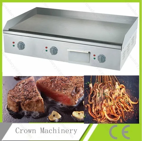 Коммерческий CE электрическая сковорода; жареные плоские сковородки