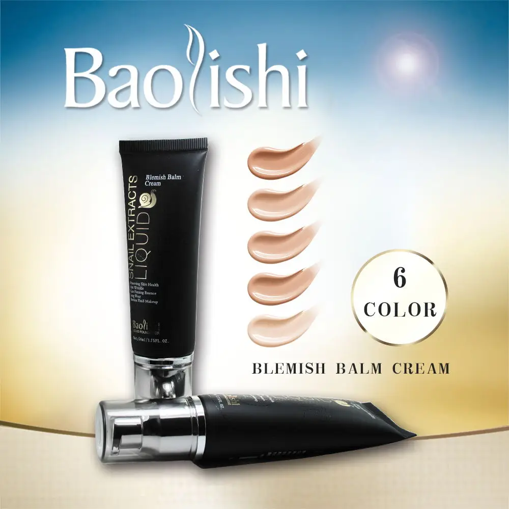 baolishi natural Brightening Makeup BB Cream Concealer isolation Moisturizer whitening Foundation Makeup Perfect Cover BB Cream