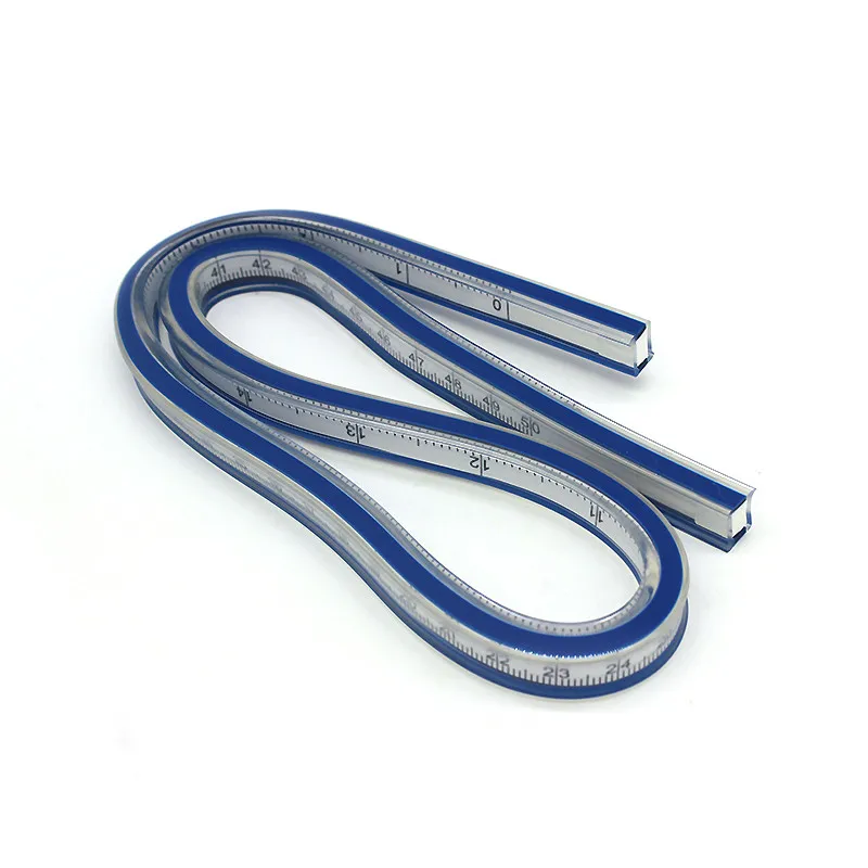 

1 Pcs 50cm Flexible Curve Ruler Drafting Drawing Tool Plastic Vinyl