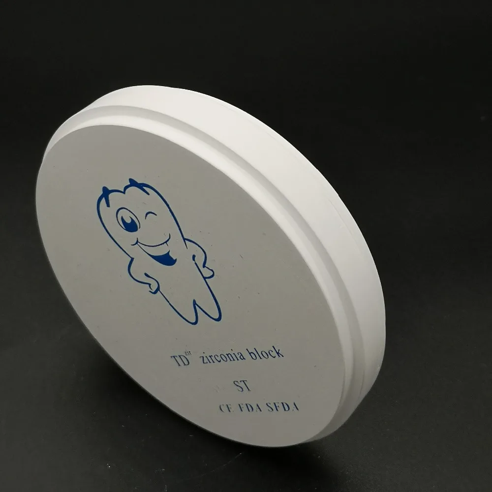 

1 Piece OD98*22MM Pre-Shade Color A1/A2/A3 Open CAD/CAM Milling Systems Dental Zirconia Blocks for Roland,Imes-icores,VHF,ect