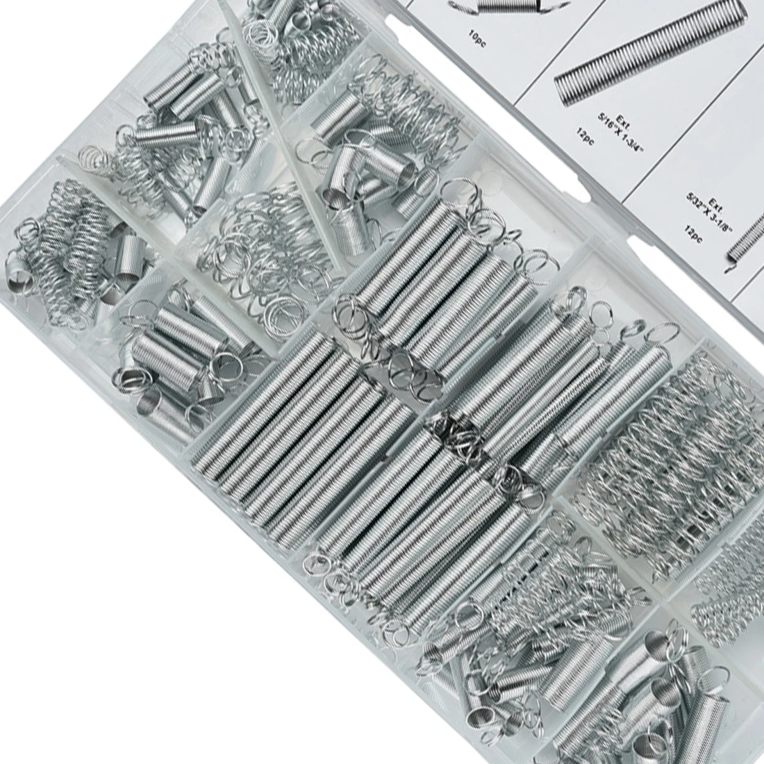 Steel Spring Electrical Hardware Drum Extension Tension Springs Pressure Suit Metal Assortment Hardware Kit Assorted 200Pcs/set Steel Spring Electrical Hardware Drum Extension Tension Springs Pressure Suit Metal Assortment Hardware Kit Assorted 200Pcs/set