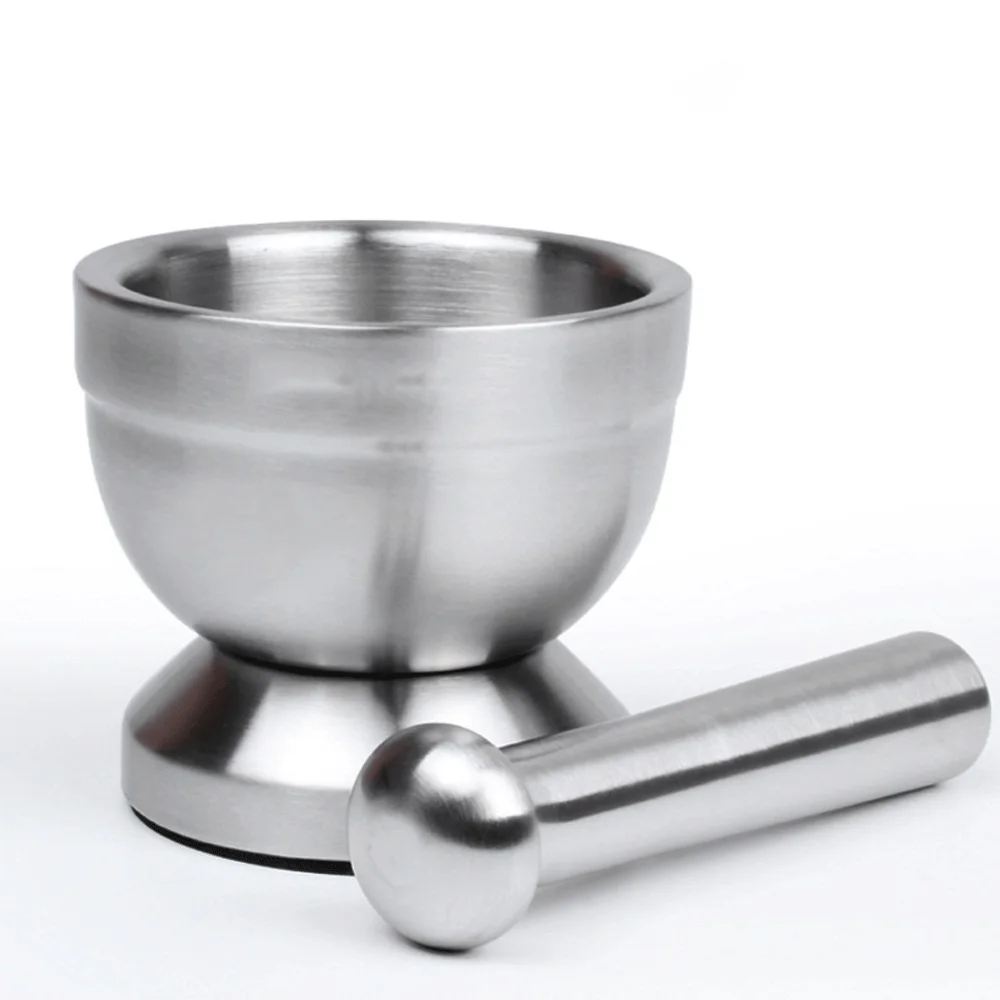 Stainless steel cup garlic Pounder Medicine Pounding Tank Pressure