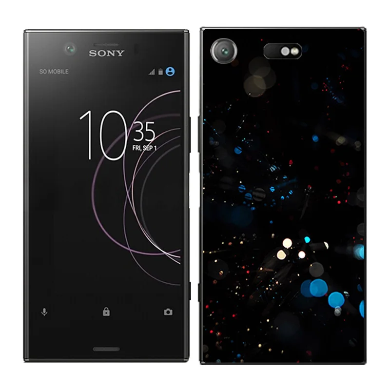 Чехлы для телефонов для Sony Xperia XZ1 компактный чехол слон чехол с рисунком Fundas Мягкий Силиконовый ТПУ чехол ультра тонкие чехлы - Цвет: 34