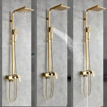 Golden Bath Shower Mixers 8
