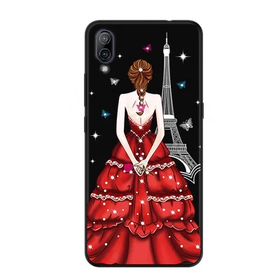 ДЛЯ vivo X23 Чехлы красивая девушка окрашенный прозрачный coque Мягкий силиконовый чехол 6,41 ''для vivo x 23 чехол vivo x23 V1809A оболочка coque - Цвет: A3