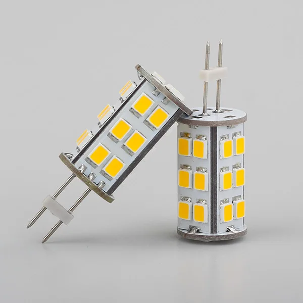 

Led G6.35 Bulb Super Bright High Power 2835SMD 27leds Up to 350LM Wide Working Volt DC10-30V/AC8-20V Dimmable Bulb 1pcs/lot