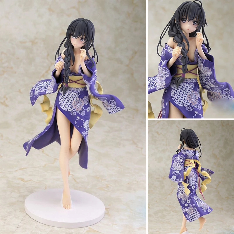 Аниме skytube My Teen романтическая комедия SNAFU Yukinoshita кимоно Yukino халат Ver. 1/7 ПВХ фигурка