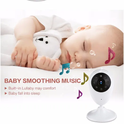 

Baby WiFi IP camera 7.0 inch 2.4GHz Wireless TFT LCD Dual View Video Baby Monitor with Infrared Night Vision