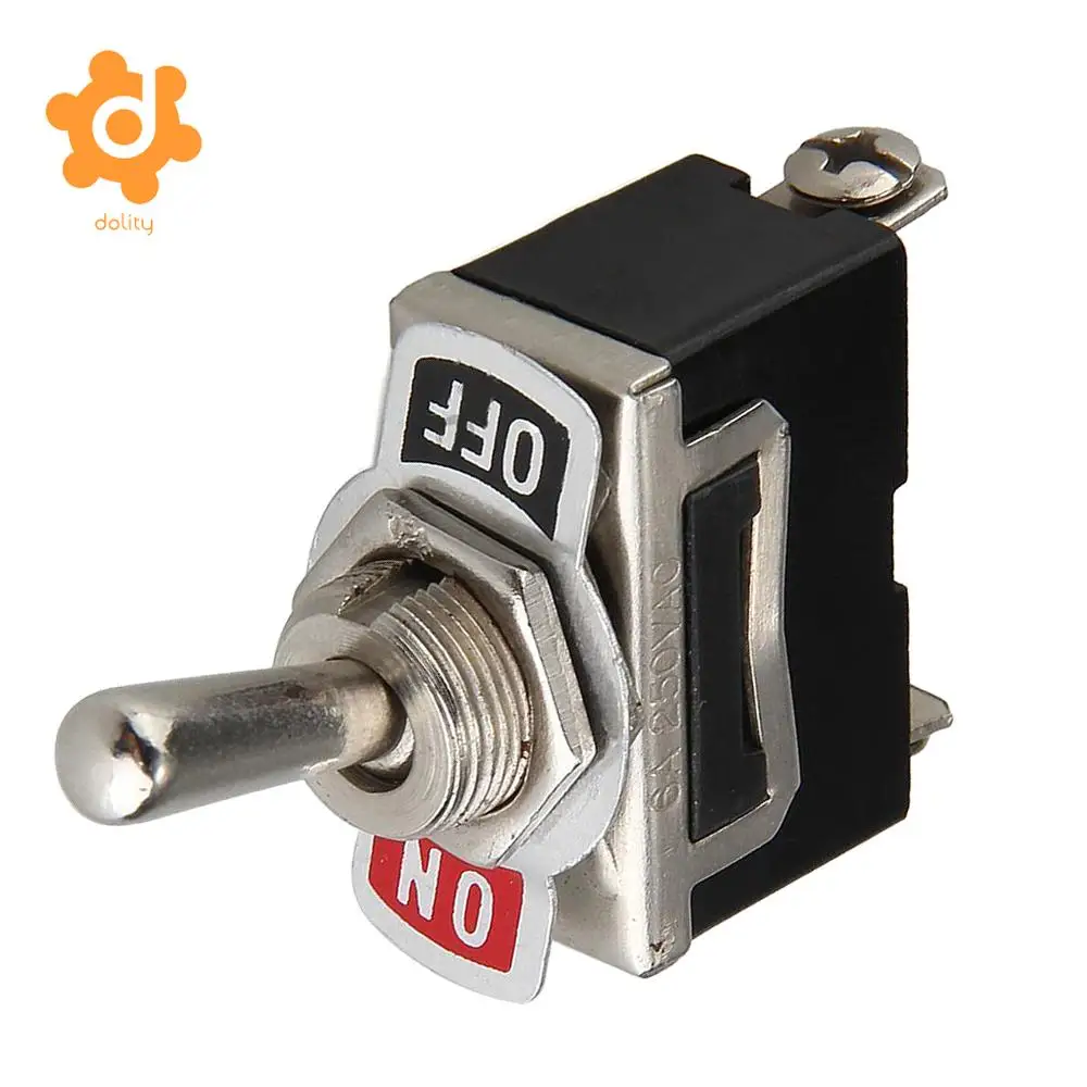 Generic Toggle Flick Switch  ON/OFF SPST Car Dash Light Dashboard 12V ON-OFF Switch SPST Single Pole Single Throw