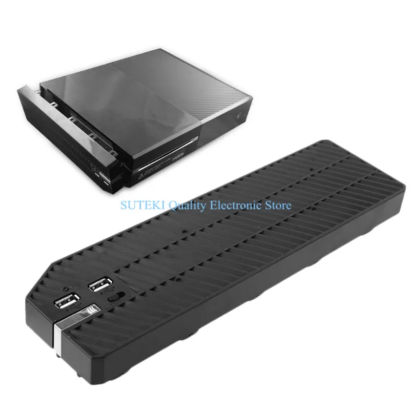 

Dual USB Hub Charger Dock Cooling Cooler Fan Exhauster For Xbox One Console High Quality
