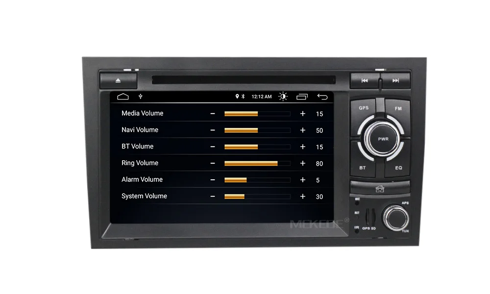 Новое поступление! Mekede android 8,1 Автомобильная Радио мультимедийная система для Audi A4 S4 RS4 четырехъядерный wifi Bluetooth gps dvd