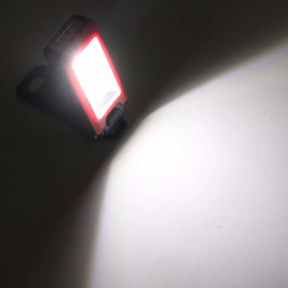 

Waterproof Lamp For Car Repairing 4*LED+COB Work Inspection Flashlight Handy Hook Magnetic Torch on a bicycle Tent Lantern