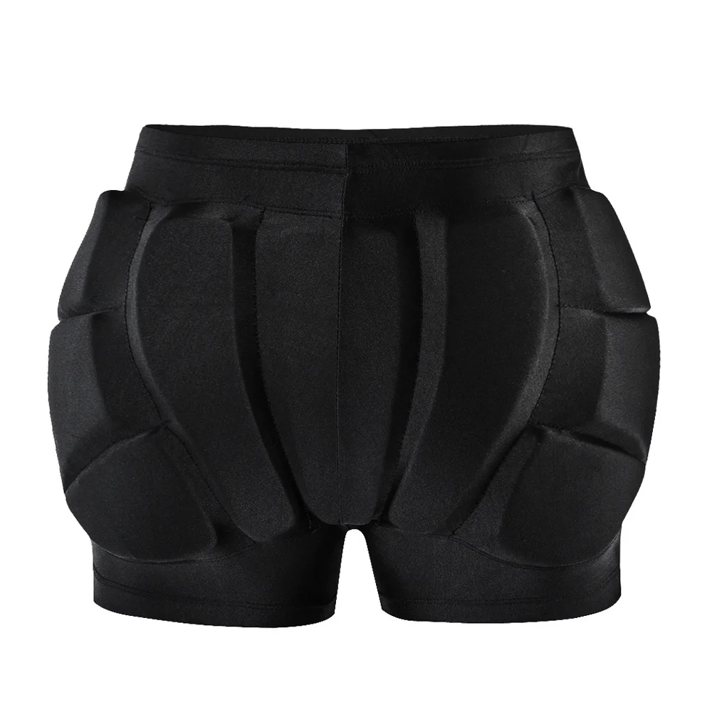 Boys Girls Ski Roller Skating Hockey Riding Cycling Protective Butt Bicycle Shorts Kids EVA Pad Snowboard Hip Protection Shorts